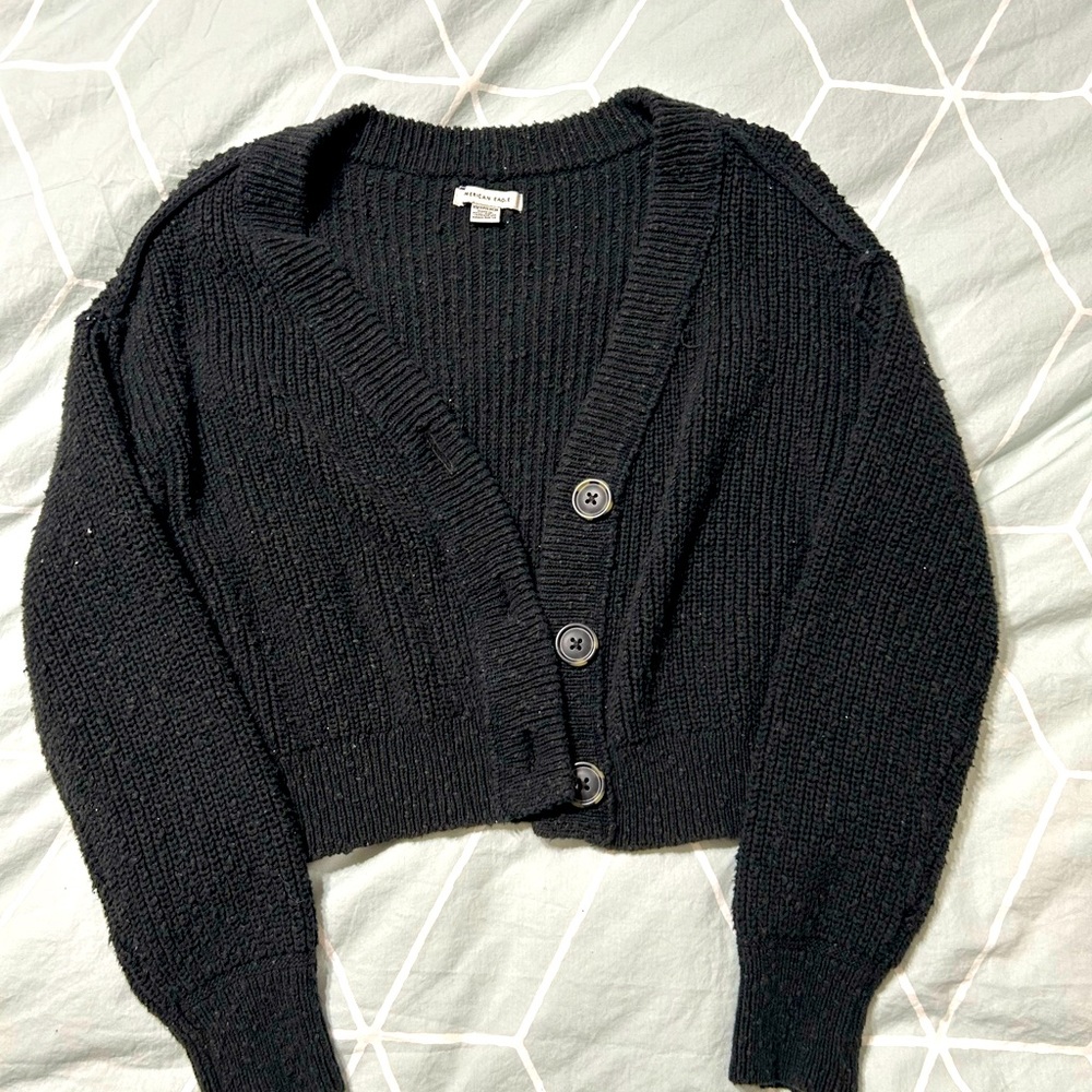 XS Cropped Cardigan